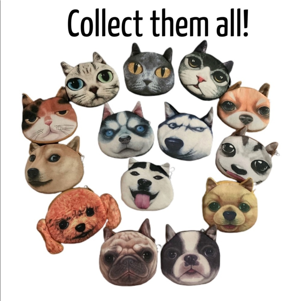 BIG EYED CAT COIN PURSE - Picture 5 of 6